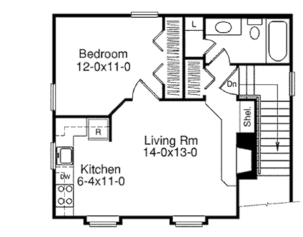 Dream House Plan - Traditional Floor Plan - Upper Floor Plan #57-364