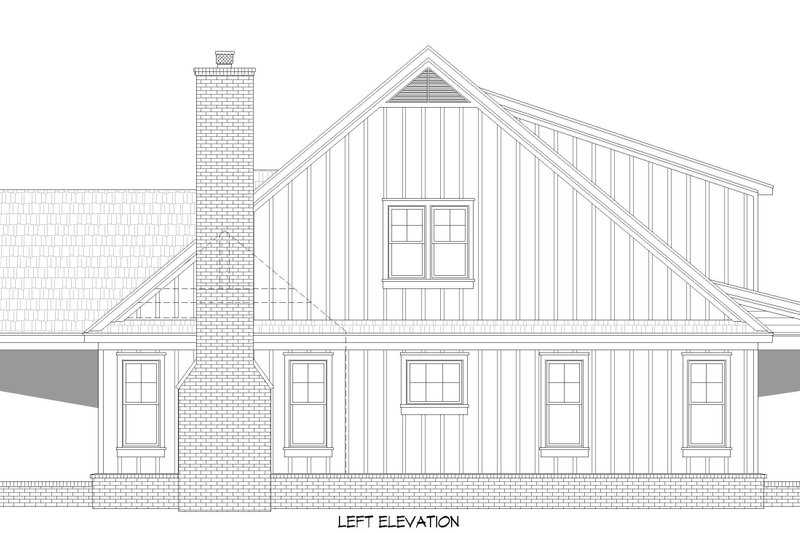 House Plan Design - Exterior - Other Elevation for Country House Plan #932-707 - 3 bed, 2 bath