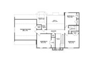 Southern Style House Plan - 4 Beds 2.5 Baths 2732 Sq/Ft Plan #81-210 