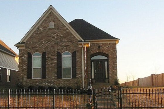 Exterior - Front Elevation for Traditional House Plan #81-13730 - 2 bed, 2 bath