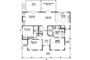 Farmhouse Style House Plan - 2 Beds 2 Baths 2026 Sq/Ft Plan #81-1052 