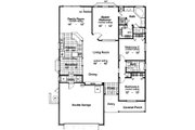Cottage Style House Plan - 3 Beds 2 Baths 1571 Sq/Ft Plan #417-133 