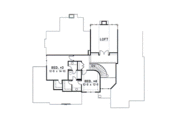 European Style House Plan - 4 Beds 3 Baths 2712 Sq/Ft Plan #67-220 
