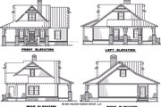 Craftsman Style House Plan - 3 Beds 2 Baths 1374 Sq/Ft Plan #17-2450 