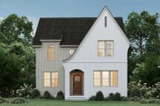 Tudor Style House Plan - 4 Beds 3 Baths 2802 Sq/Ft Plan #461-98 