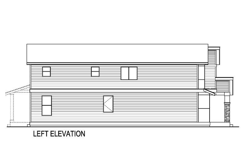 Dream House Plan - Exterior - Other Elevation for Contemporary House Plan #569-63 - 5 bed, 3 bath