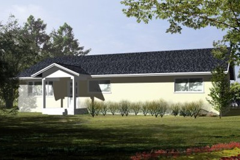 Dream House Plan - Adobe / Southwestern Exterior - Front Elevation Plan #1-333