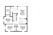 Farmhouse Style House Plan - 4 Beds 2.5 Baths 2637 Sq/Ft Plan #51-459 