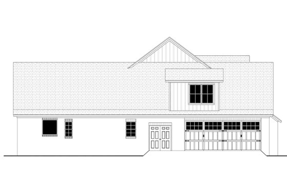 Exterior - Other Elevation for Country House Plan #430-268 - 5 bed, 3.5 bath