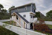 Craftsman Style House Plan - 3 Beds 2.5 Baths 1562 Sq/Ft Plan #1101-39 