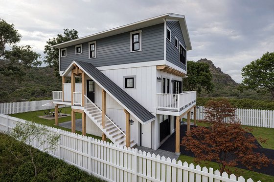 Exterior - Other Elevation for Craftsman House Plan #1101-39 - 3 bed, 2.5 bath