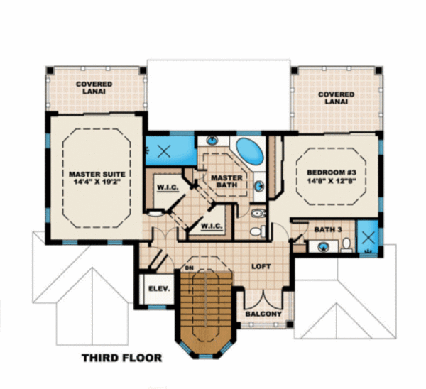 Cottage Floor Plan - Other Floor Plan #27-249