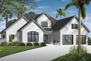 Mediterranean Style House Plan - 3 Beds 2.5 Baths 2849 Sq/Ft Plan #23-2242 