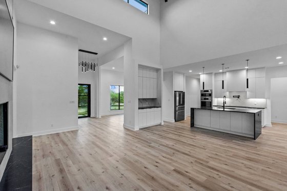 Interior - Family Room 2 for Modern House Plan #1110-38 - 4 bed, 5 bath