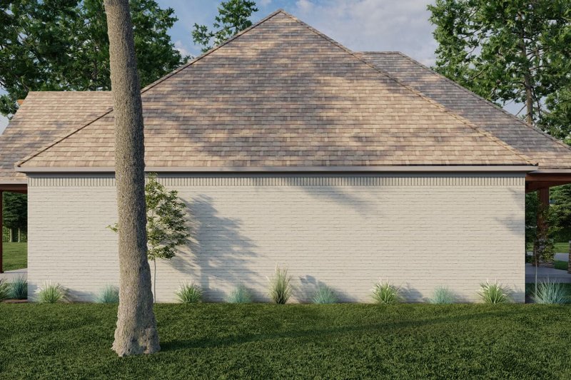 Home Plan - Exterior - Other Elevation 1 for European House Plan #923-80 - 3 bed, 2.5 bath