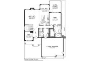 Modern Style House Plan - 4 Beds 3.5 Baths 3066 Sq/Ft Plan #70-1429 