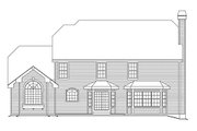 Colonial Style House Plan - 4 Beds 3.5 Baths 3657 Sq/Ft Plan #57-290 