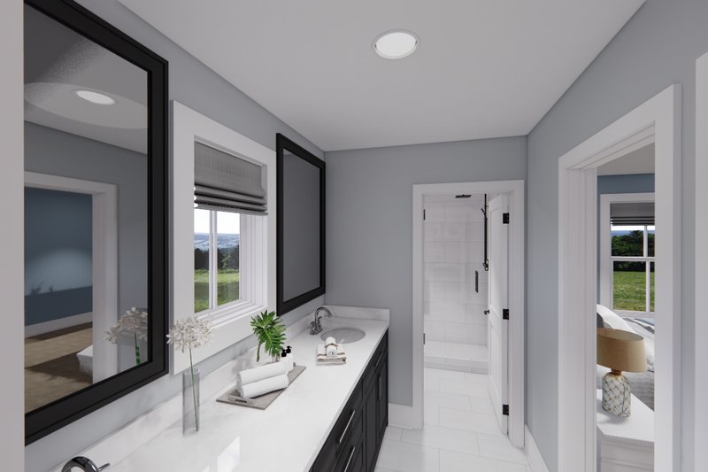 Dream House Plan - Interior - Bedroom 4 for Farmhouse House Plan #51-1564 - 4 bed, 3.5 bath