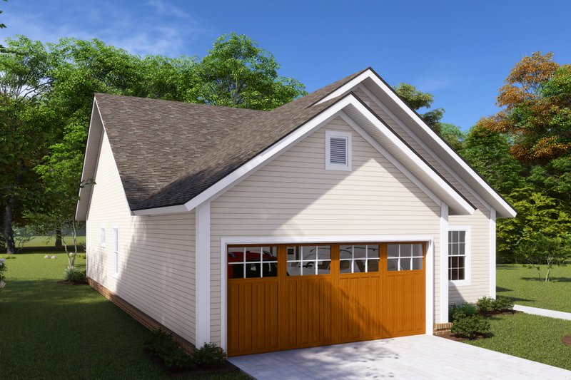 Home Plan - Exterior - Other Elevation 2 for Traditional House Plan #513-10 - 3 bed, 2 bath