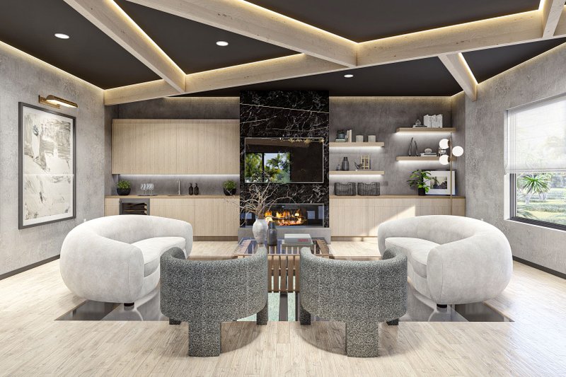Home Plan - Interior - Other 1 for Modern House Plan #455-645, 1 bath