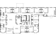 Country Style House Plan - 15 Beds 16 Baths 6619 Sq/Ft Plan #117-265 