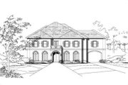 Traditional Style House Plan - 5 Beds 5.5 Baths 5298 Sq/Ft Plan #411-146 