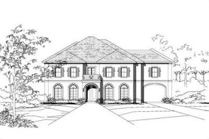Traditional Exterior - Front Elevation Plan #411-146