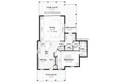 Craftsman Style House Plan - 1 Beds 1.5 Baths 1062 Sq/Ft Plan #45-588 