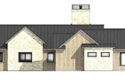 Modern Style House Plan - 4 Beds 4.5 Baths 4944 Sq/Ft Plan #1096-172 Exterior 