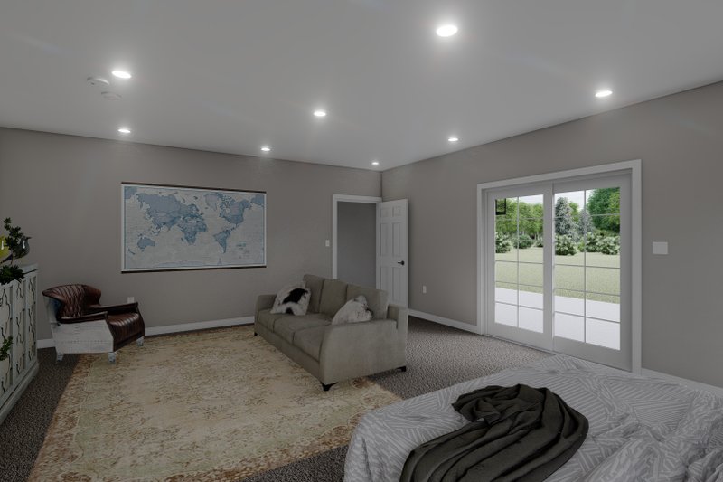Architectural House Design - Interior - Other 2 for Traditional House Plan #1060-126, 1 bath