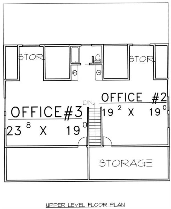 Home Plan - Traditional Floor Plan - Upper Floor Plan #117-566