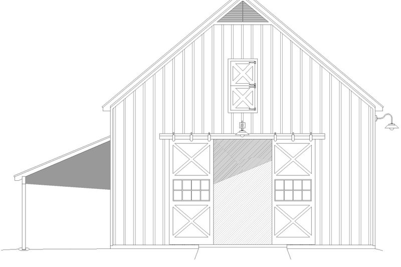 Dream House Plan - Exterior - Other Elevation for Country House Plan #932-379, 0 bath