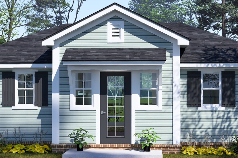 Architectural House Design - Exterior - Other Elevation for Cottage House Plan #513-2471 - 2 bed, 2 bath