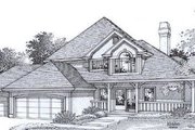 Traditional Style House Plan - 3 Beds 2.5 Baths 1997 Sq/Ft Plan #53-216 