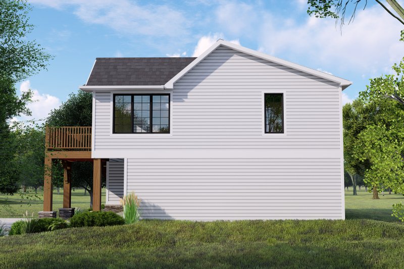 Architectural House Design - Exterior - Other Elevation for Traditional House Plan #1064-144 - 2 bed, 1.5 bath