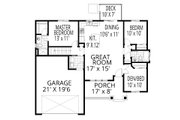 Bungalow Style House Plan - 5 Beds 3 Baths 2378 Sq/Ft Plan #112-268 Floor 