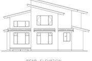 Contemporary Style House Plan - 3 Beds 2.5 Baths 1996 Sq/Ft Plan #1100-75 