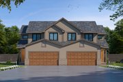 Traditional Style House Plan - 6 Beds 4.5 Baths 2836 Sq/Ft Plan #20-2522 