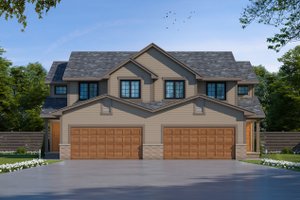 Traditional Exterior - Front Elevation Plan #20-2522