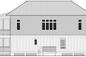 Exterior - Other Elevation 1 for Beach House Plan #443-4 - 3 bed, 4 bath