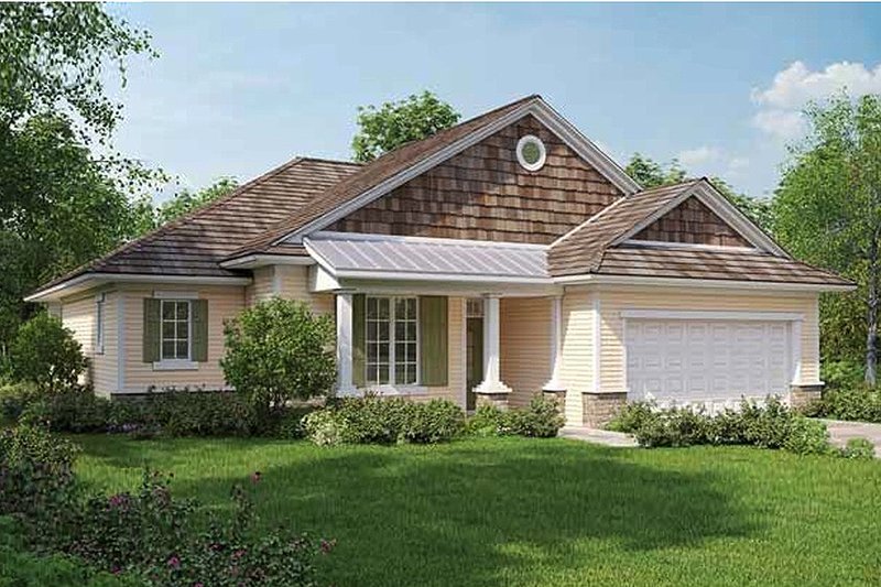 House Plan Design - Farmhouse Exterior - Front Elevation Plan #938-3