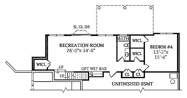Victorian Floor Plan - Lower Floor Plan #456-16