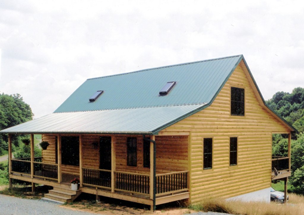 Cabin Style House Plan - 3 Beds 2 Baths 1704 Sq/Ft Plan #456-17