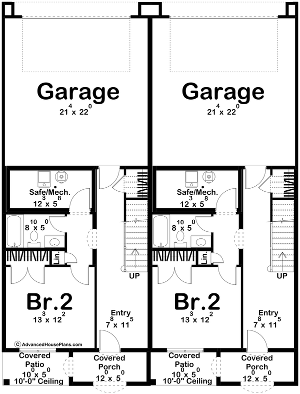 Dream House Plan - Cottage Floor Plan - Main Floor Plan #455-348