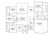 Farmhouse Style House Plan - 4 Beds 3.5 Baths 2854 Sq/Ft Plan #1096-129 