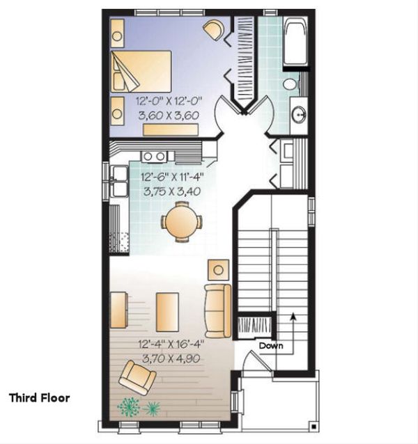 Dream House Plan - European Floor Plan - Other Floor Plan #23-2152