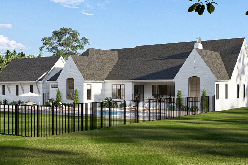 House Blueprint - Exterior - Other Elevation 5 for Cottage House Plan #455-774 - 3 bed, 2.5 bath