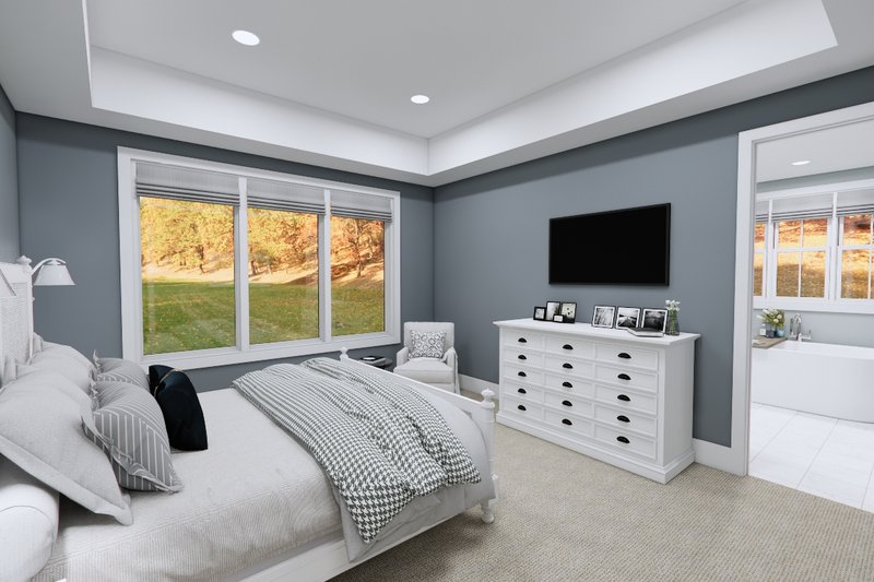 Home Plan - Interior - Master Bedroom 1 for Farmhouse House Plan #51-1235 - 3 bed, 3.5 bath