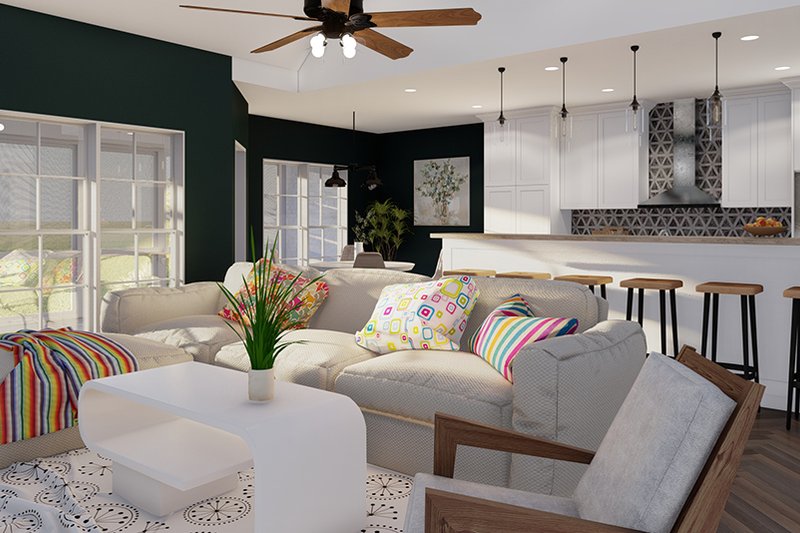 House Plan Design - Interior - Other 1 for European House Plan #923-302 - 4 bed, 4.5 bath