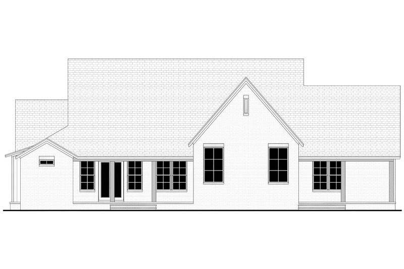 Dream House Plan - Exterior - Rear Elevation 1 for Cottage House Plan #430-263 - 3 bed, 2.5 bath